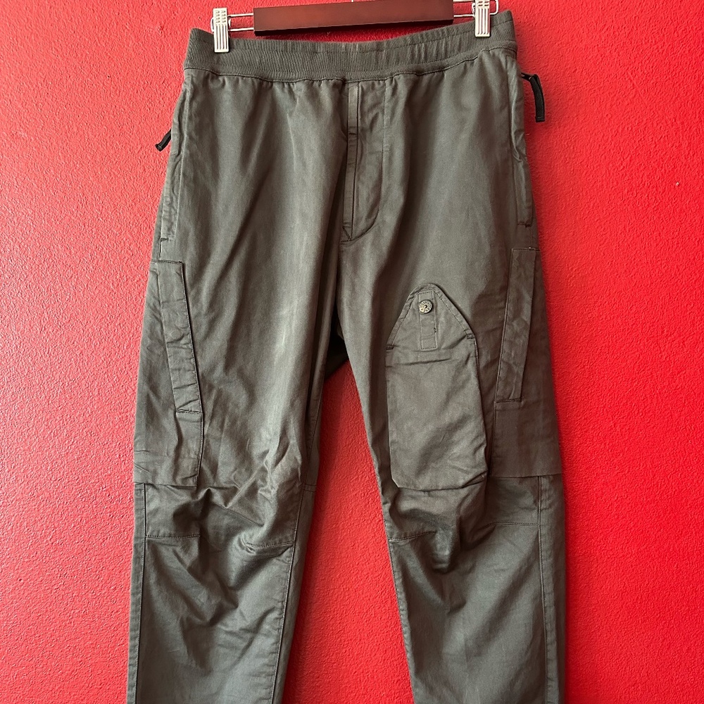 Stone Island Grey Cargo Trousers (Made In Italy)